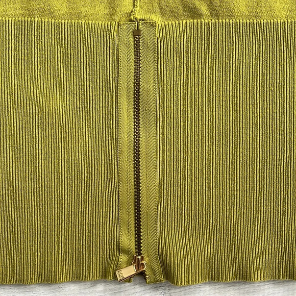 Michael Michael Kors Green Knit Top M - Picture 4 of 6